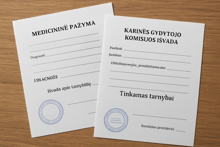 Письменный медицинский перевод с литовского на русский: как правильно перевести заключения ВВК и документы о профпригодности