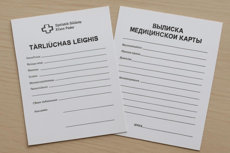 Как правильно переводить медицинские справки и выписки из Ирландии на русский: практическое руководство