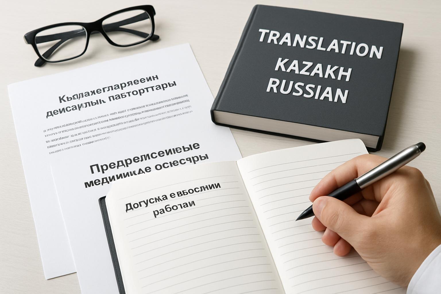 Письменный медицинский перевод с казахского на русский: паспорта здоровья работников, предрейсовые медицинские осмотры и допуски к высотным работам. Как выбрать переводчика для медицинских документов Письменный медицинский перевод с казахского на русский: паспорта здоровья работников, предрейсовые медицинские осмотры и допуски к высотным работам. Как выбрать переводчика для медицинских документов
